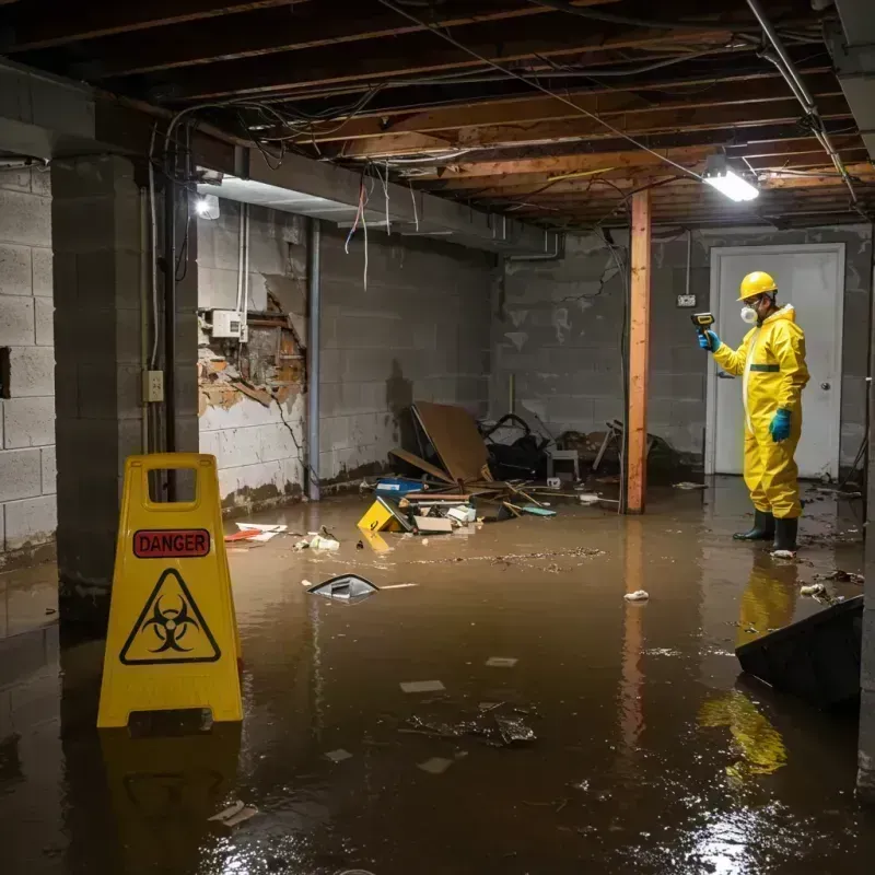 Flooded Basement Electrical Hazard in Ponderosa Park, CO Property